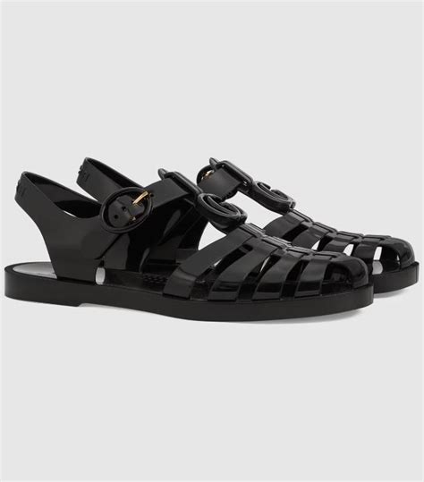 future gucci sandal|Gucci caged fisherman.